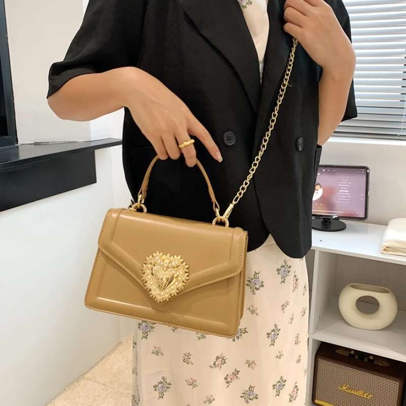 Fashion Popular Women's High Quality Temperament Shoulder Trend Brand Casual Chain Crossbody Bag Designer Handbag