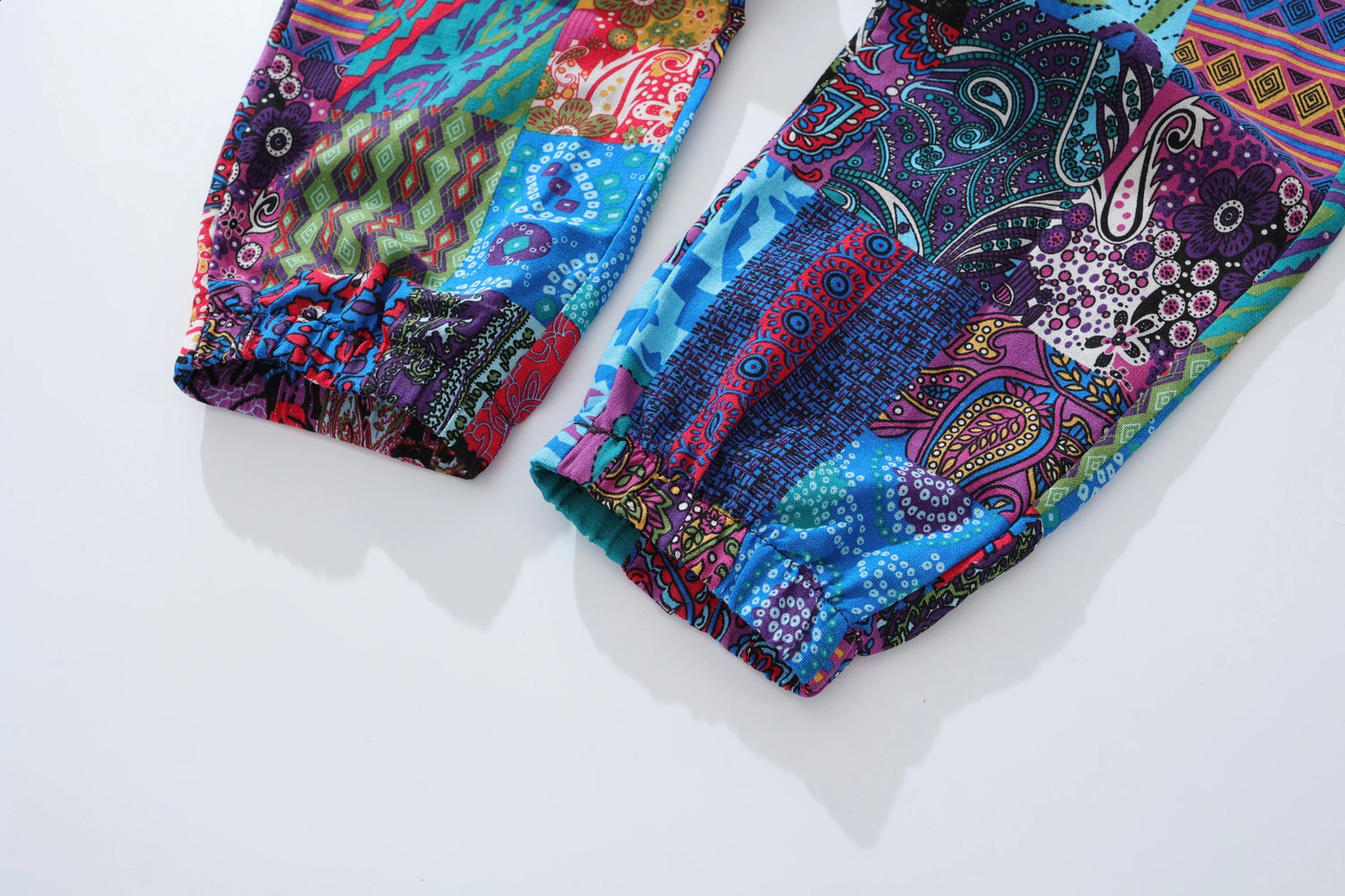 Cotton Linen Pants Mens Casual Drawstring Paisley Print Lightweight With Pockets For Outdoor Activities Sweatpants 250517