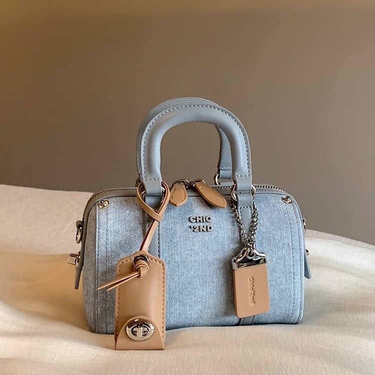 Blue pillow bag ladies new all-purpose handbag fashion senior shoulder crossbody bag 2025s hot