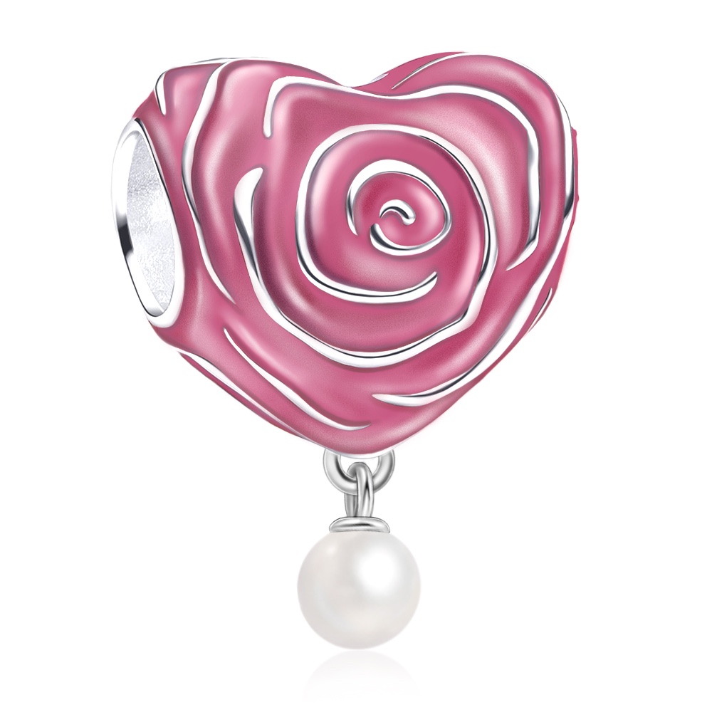 2025 New Desgin Mother's Day Series Splittable Mother & Daughter Dangle Charm Fit Original Pan Charms Bracelet Necklace DIY Women Fine Jewelry Gi