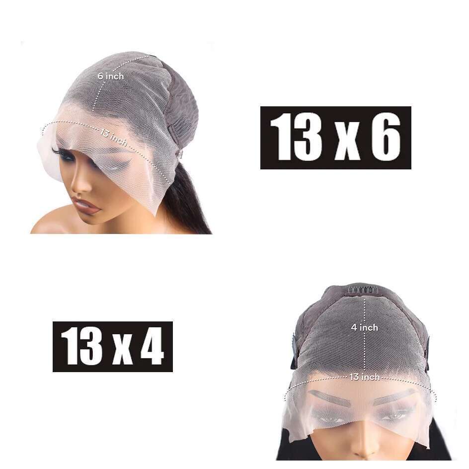Water 13x6 hd Frontal Human 13x4 Deep Wave Front Wig For Black Women Remy Hair 30 inch Lace Curly Wigs