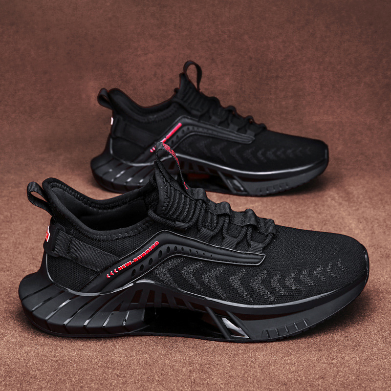 Men S Summer Breathable Versatile Running Fly Woven Mesh Sports Casual Men S Black Trendy Casual Shoes Shoes Ddmysaturn
