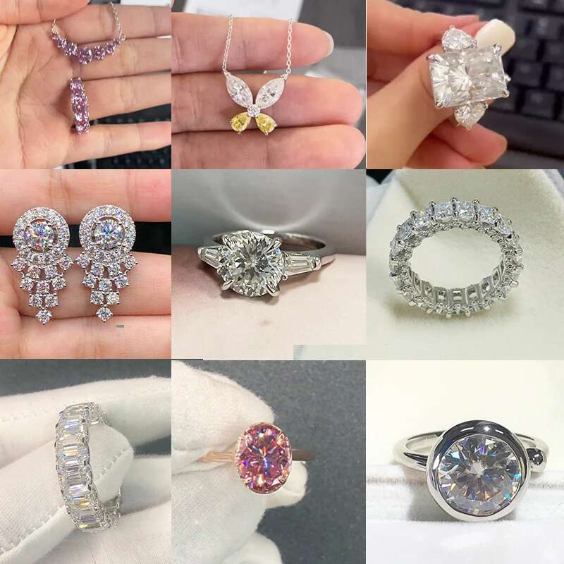 Womens Customize Ring 10K 14K 18K Gold Wedding Lab Grown Diamomd Rings Oval Cut Wedding Engagement Band HPHT/CVD Diamond Ring