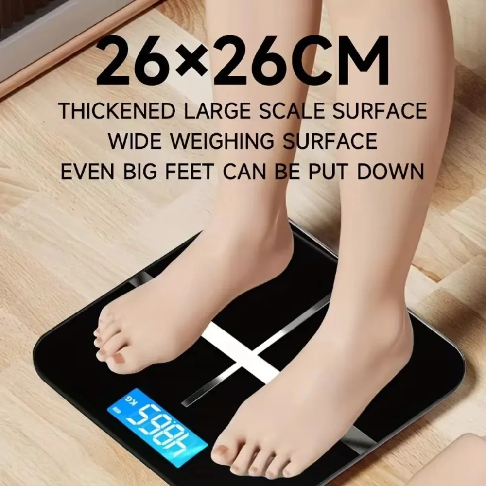 High Accuracy Electronic LCD HD Display Weight Scale High Accuracy Intelligent Home Small Body Scale Dormitory Weighing Scale 250513
