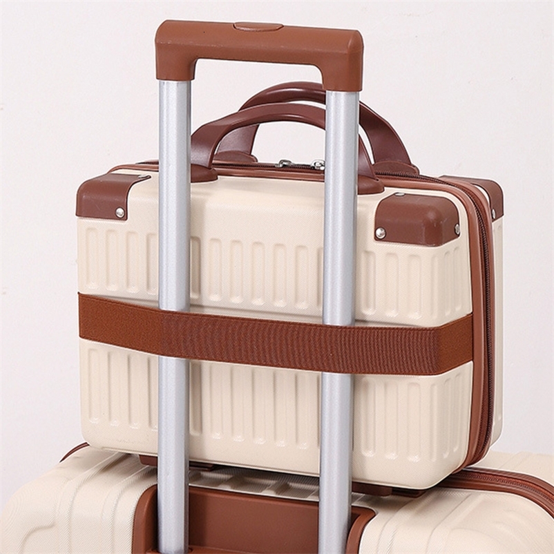 14-inch Carry-on Hand Suitcase Cosmetic Bag Small Cabin Travel Mini Suitcase Storage Box Cases Luggage for Women 250519