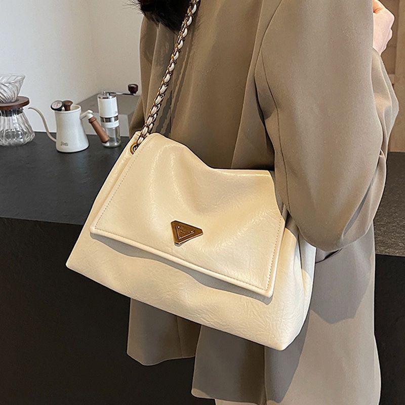 Designer Bag 2025 New Trend Women's Luxury Flap Chain Shoulder Bag Square Crossbody Purse Multiway Underarm Handbag for Ladies