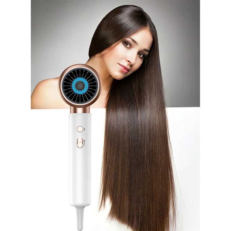 EU PlugHair DryerPowerfulHot Cold Wind Air Brush Hair Dryer2000W 5-Step Hair Dryer Quick Drying z250520
