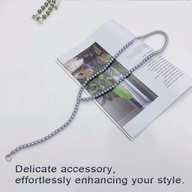Stunning Shell Pearl Necklace | Trending Elegant Jewelry with Mother-of-Pearl Pendant Adjustable Chain for Wedding 250520