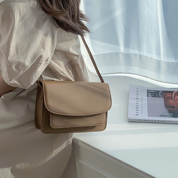 2025 new Fashion Crossbody Popular Versatile Korean Version Women's Bag Advanced and New Style Small Square Bag