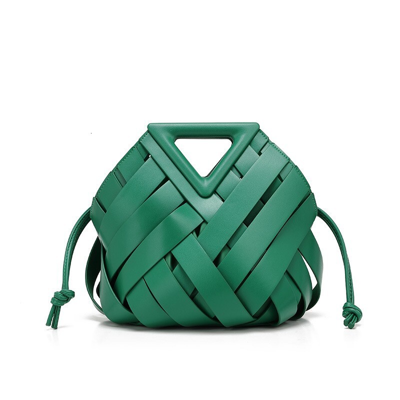 2025 New Designer Bag: Stylish, Casual, Versatile Magnetic Buckle Woven Hollow Bag, Free Shipping