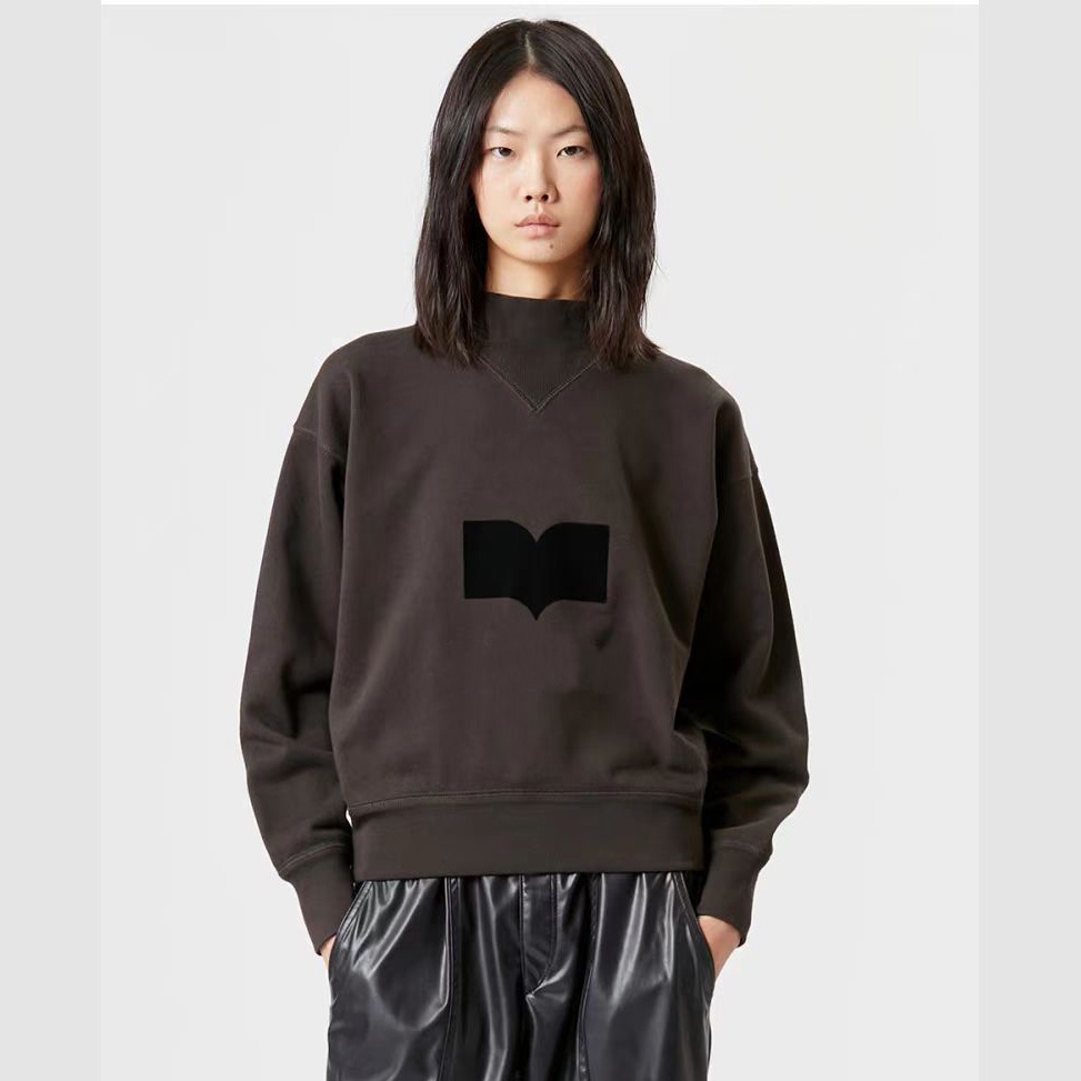 25aw New Classic Washed Sweatshirts Crewneck Printed Faded Vintage Women Designer Sweater Fashion Hoodies