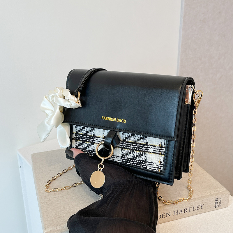Free Delivery Designer Bag End For Women's Summer 2025 New Trendy Fashion Chain Armpit Small Square Versatile Single Shoulder Crossbody Luxury Ba