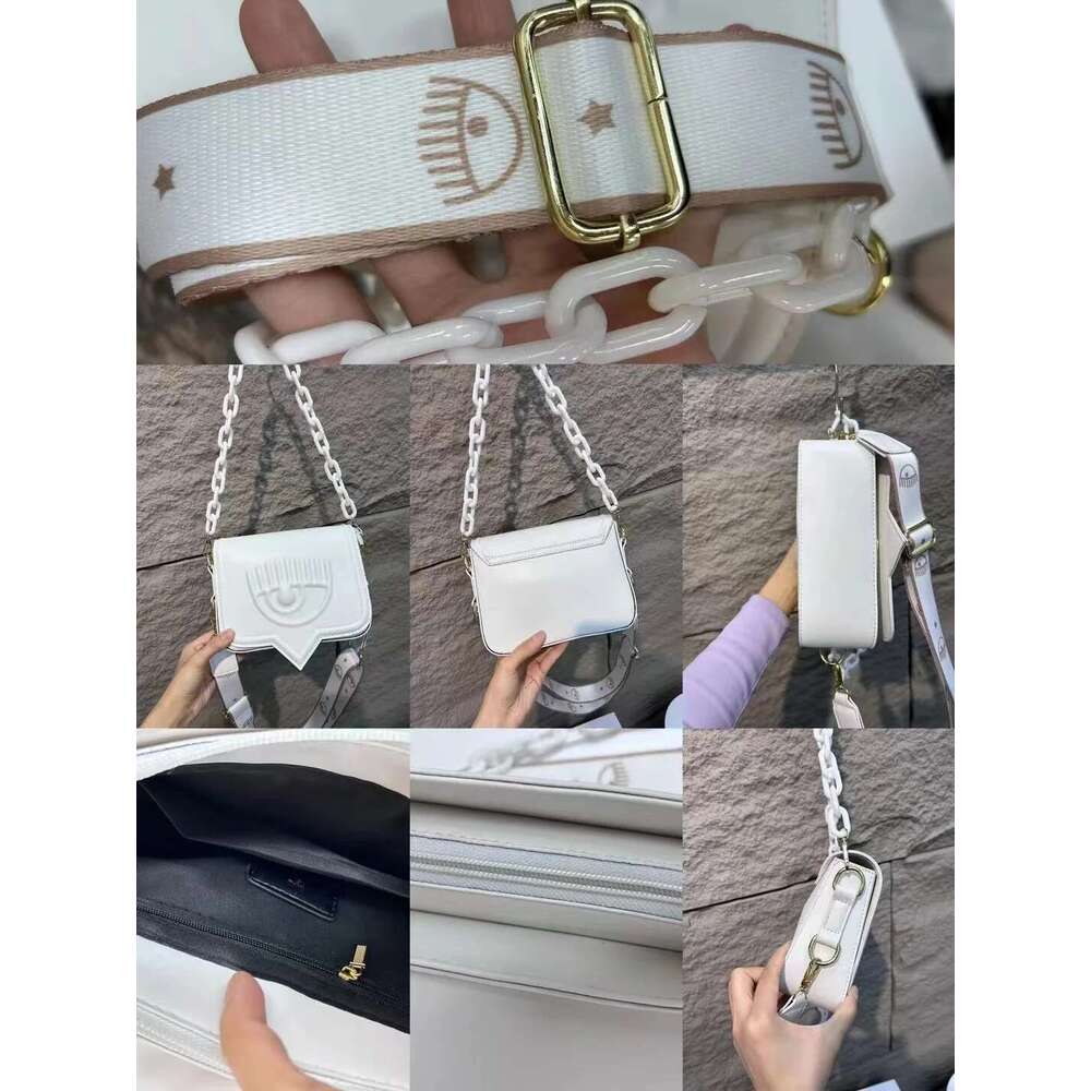 Fashion Small Handbag Chiara Classic Designer Shoulder Bags Ferragni PU Crossbody For Women Messenger Bag Female