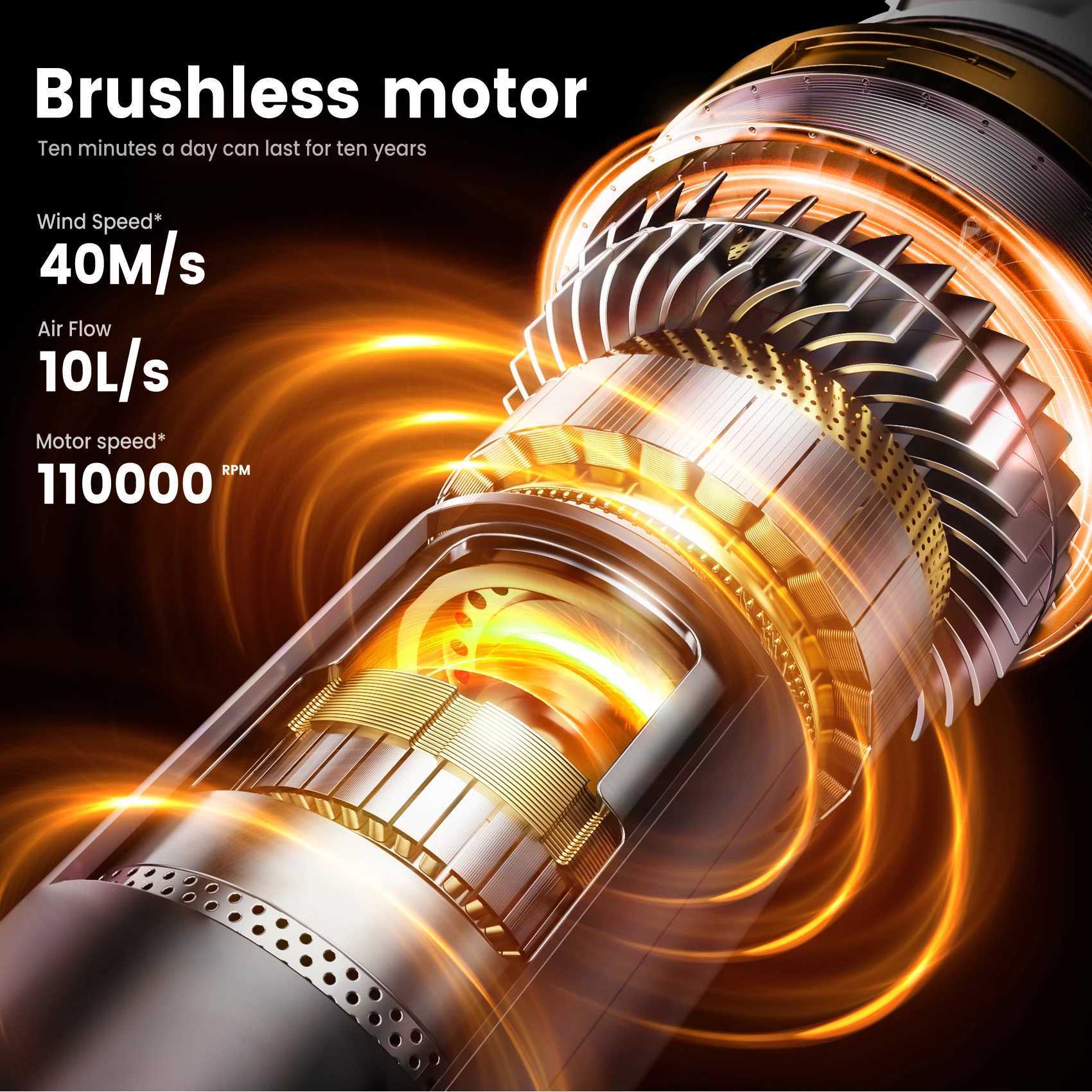 OKWRAP 5 in 1 Professional Hot Air Styler Powerful Hair Dryer Straightener Set Styling Without Heat Damage Fast Drying z250520