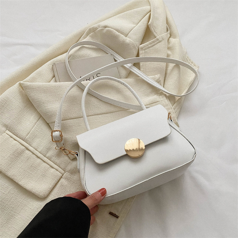 Free Delivery Designer Bag 2025 Winter Solid Color Simple Fashion Casual Texture Trendy One Shoulder Crossbody Underarm Handheld Small Square Bag Luxu