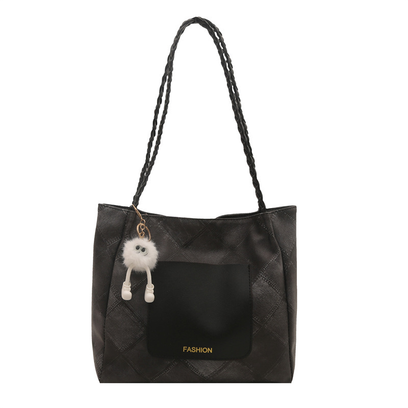 Free Delivery Designer Bag Hand 2025 Spring Personalized Korean Edition Large Capacity Commuting Texture Underarm Tote Women's Bag Luxury Bag
