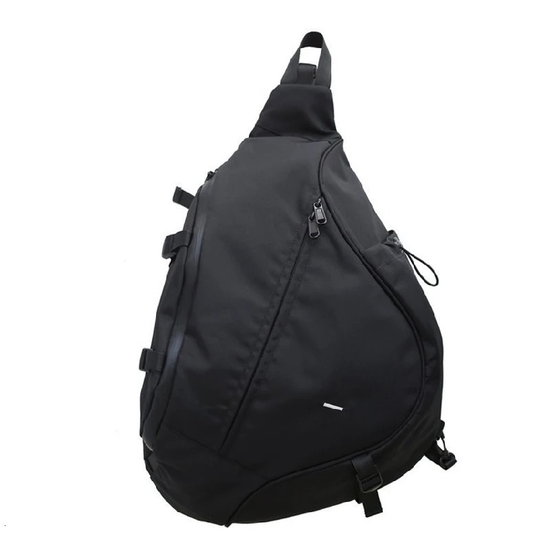 Large Capacity Mens Chest Pack Casual Hip Hop Travel Unisex Crossbody Bag High Quality Nylon Storage Shoulder Bag 250603