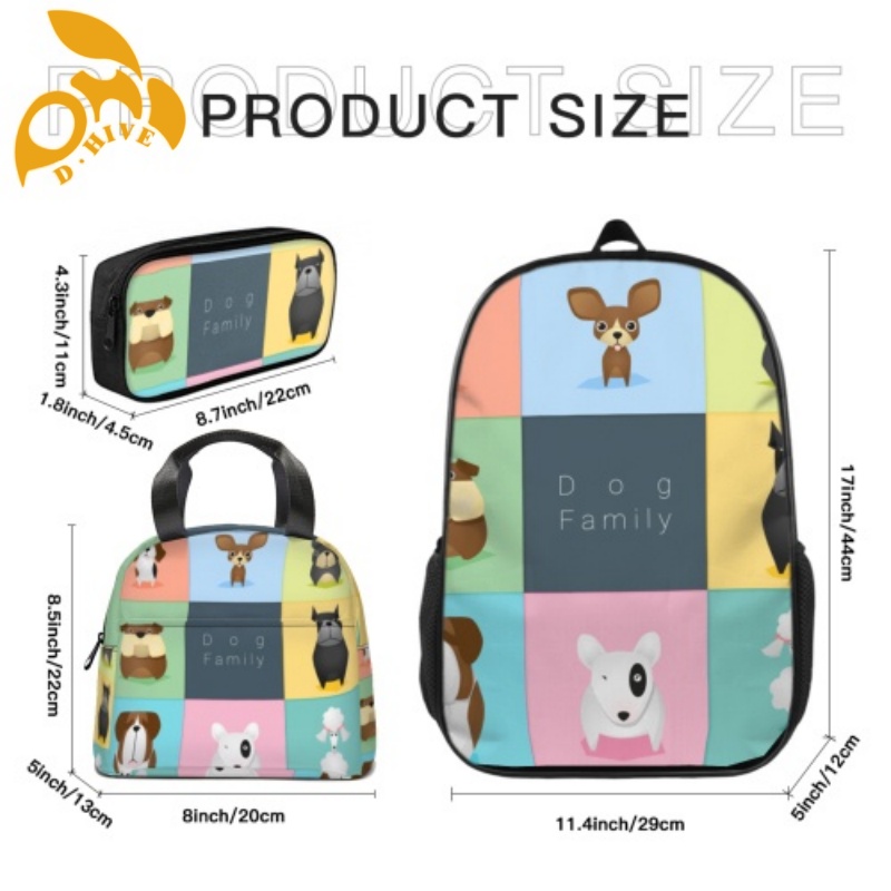 free shipping designer custom-made round beige, white black half-length lightweight High Quality schoolbag