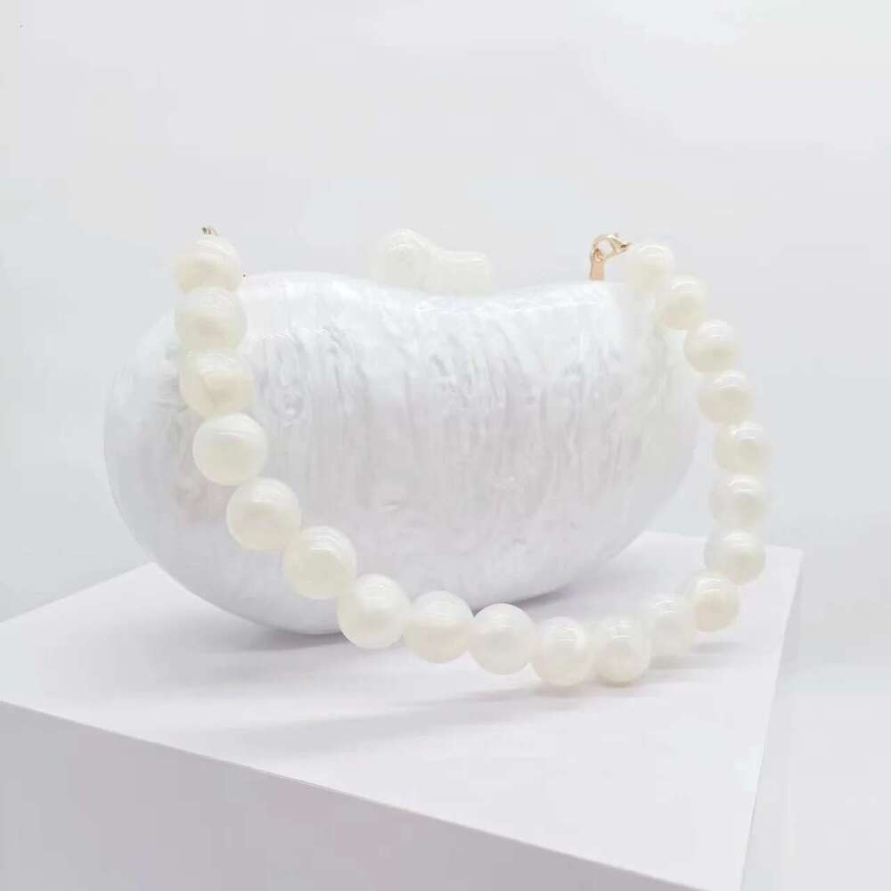 2025 High Quality Handbags For Women Boutique Designer Acrylic Goose Egg Shell Clutch Evening Bag Wedding Party Purse