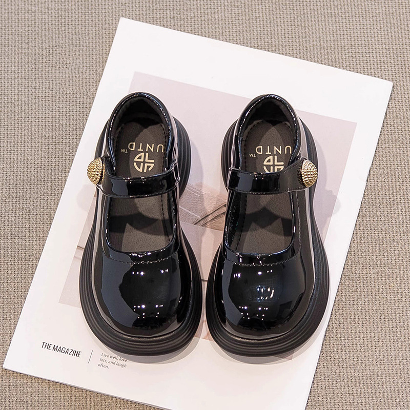 Ddmyshoesvip Girls Leather New Summer Black Children S Princess Mary Dress Single Shoes Girl Performance