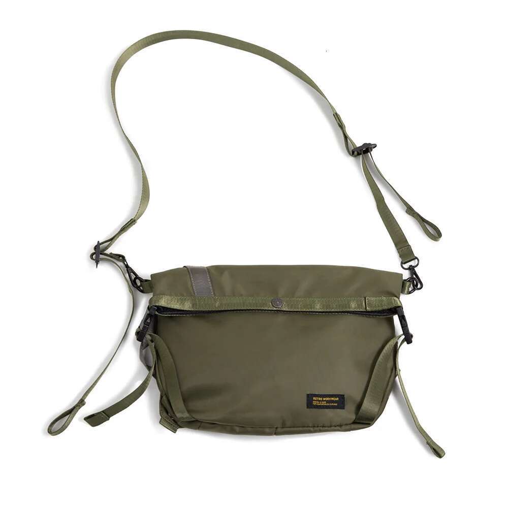Maden Outdoor Style Cycling Functional Large Capacity Crossbody Multifunctional Shoulder Messenger Bag For Men' Daily