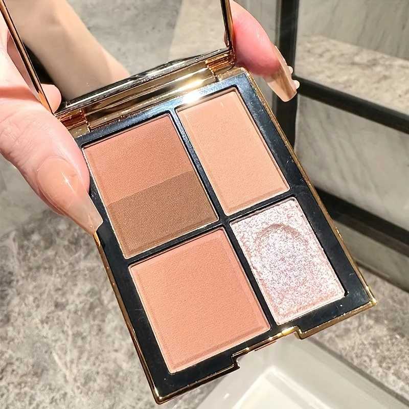 5-Color Magic Eyeshadow Palette - Versatile Brown Tones Matte Shimmer Finish Long-Lasting Eye Makeup Kit Ideal GiftXJ250520