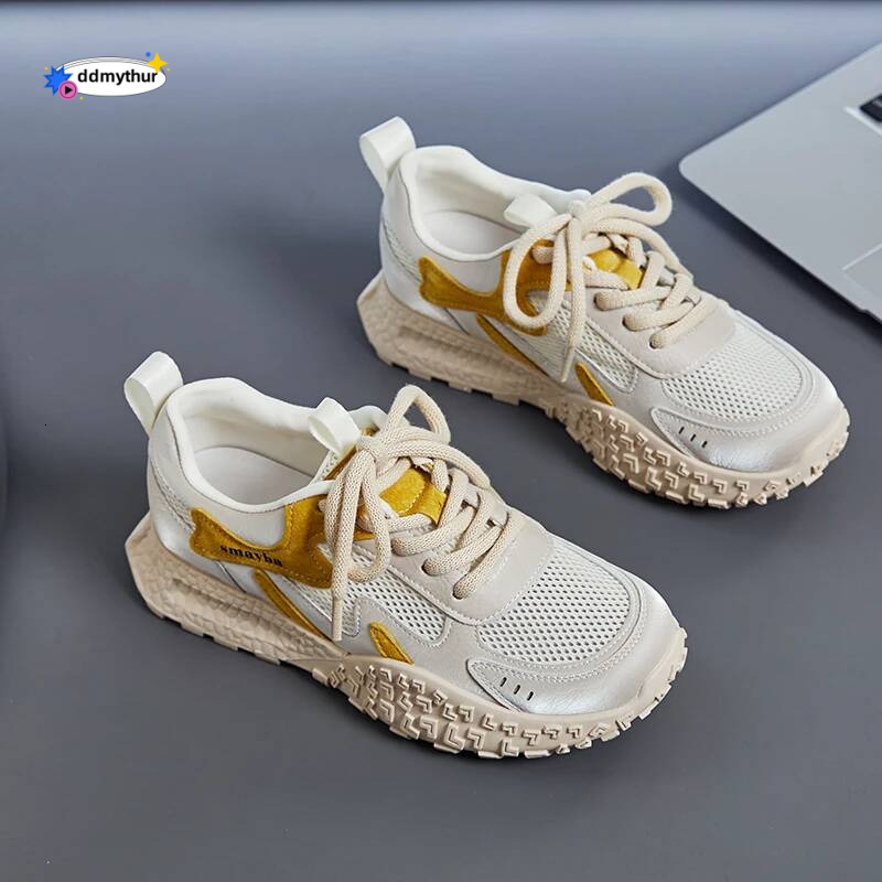 AIYUQI 2025 new women's sneakers Mesh breathable Dexter for women Large size non-slip casual female shoes ddmythur