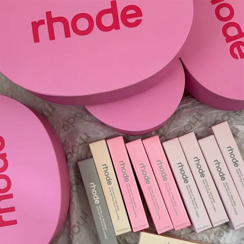 Rhode Make up Lip Gloss rhode Hailey lipstick Moisturizing Shiny glitter liquid lipstick clear lipgloss beauty Cosmetics 9colors to choose