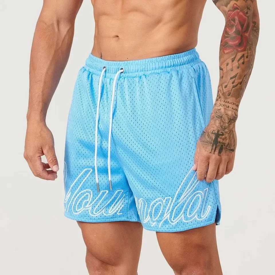 Mens Breathable Quick Drying Shorts Beach Pants Outdoor Boxing Basketball Training Fitness New Summer Style W250520