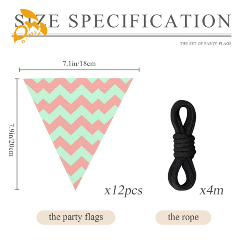 Free shipping 2025 new Hand flag and car flag Home Pati Decorations Festive Party Triangle Flag