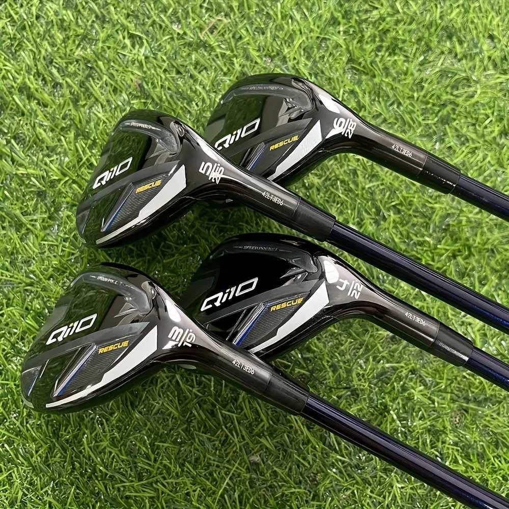 1pc Qi10 Golf Hybrid Wood with Carbon Fiber Shaft Rubber Grip S-Stiff Flex Right Hand Loft Casting Golf Club with golf club h z250520MJKR