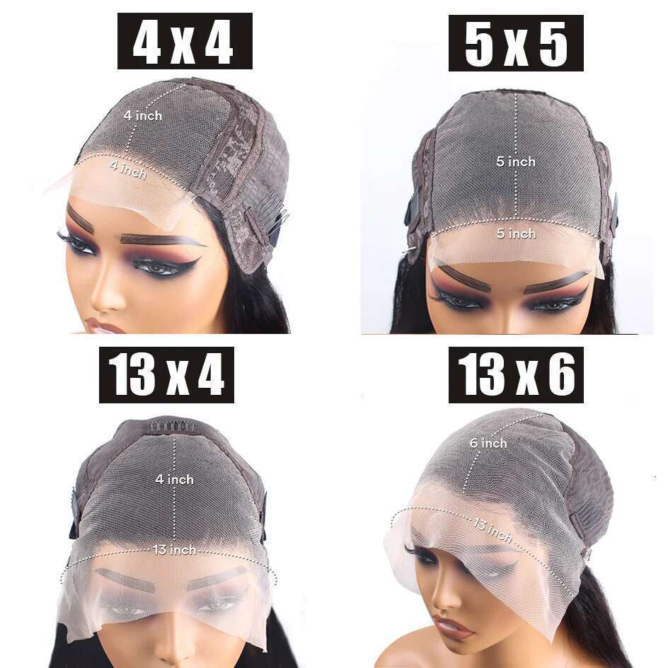 Nneka Curly Wigs 5x5 4x4 Closure Human Deep 13x6 Water Wave Lace Front Wig 13x4 Brazilian Hair