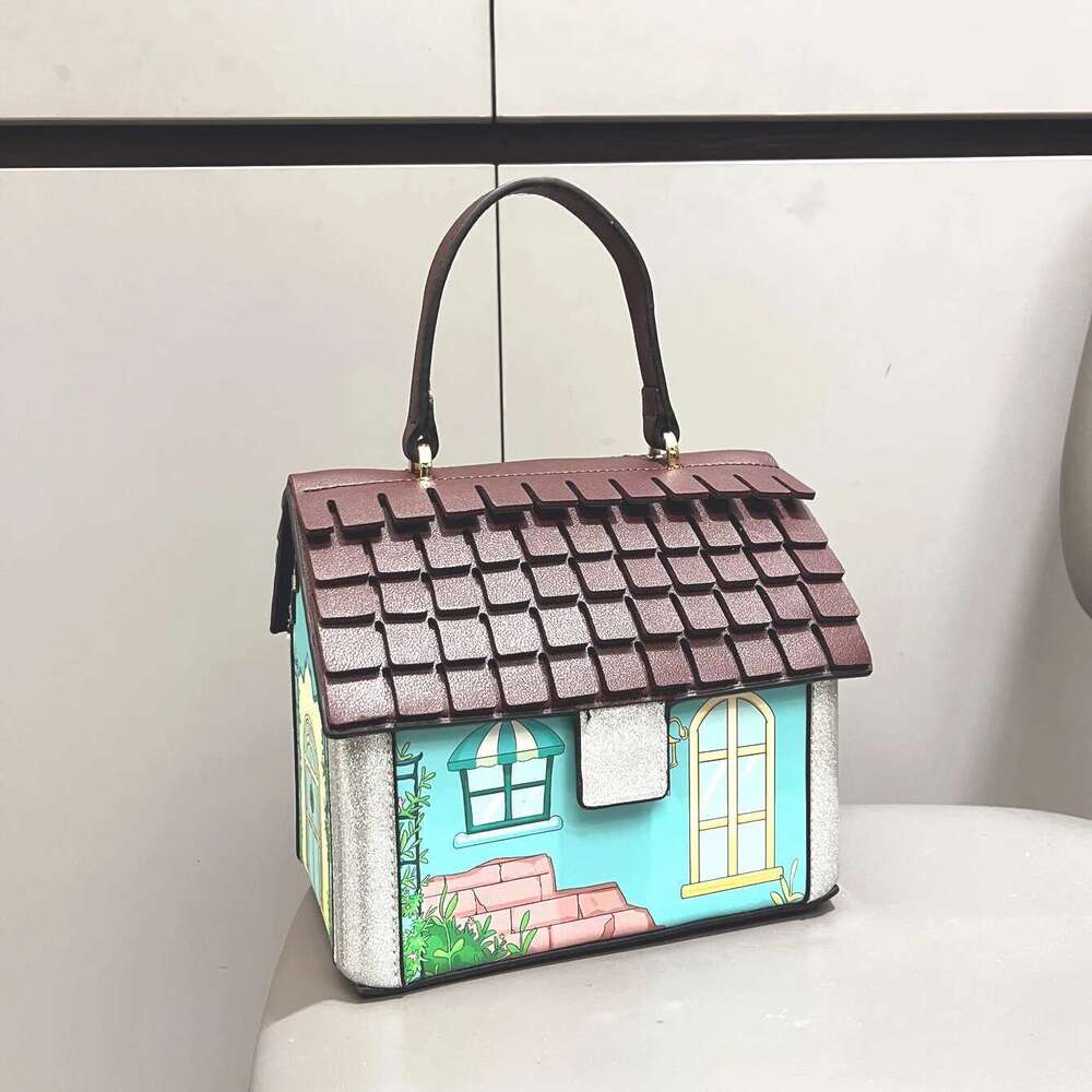 Purses And Handbags For Women Designer Crossbody Bag Shoulder Bag Funny House Shape Purse Bags Purse