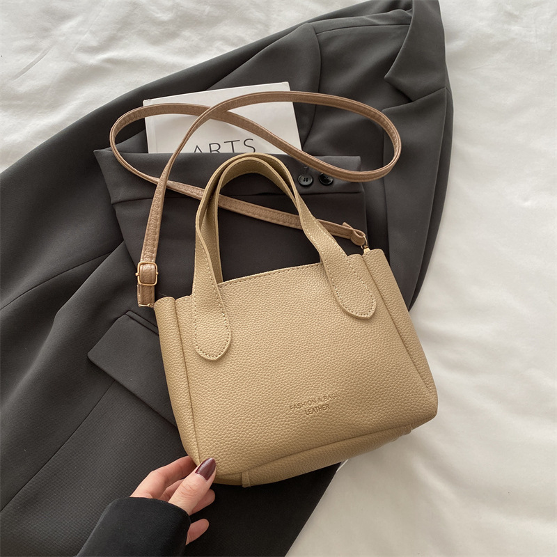 Free Delivery Designer Bag Korean Instagram Trendy Fashion Bucket For Women 2025 Spring/summer Simple And Versatile Shoulder Casual Women's Bag T