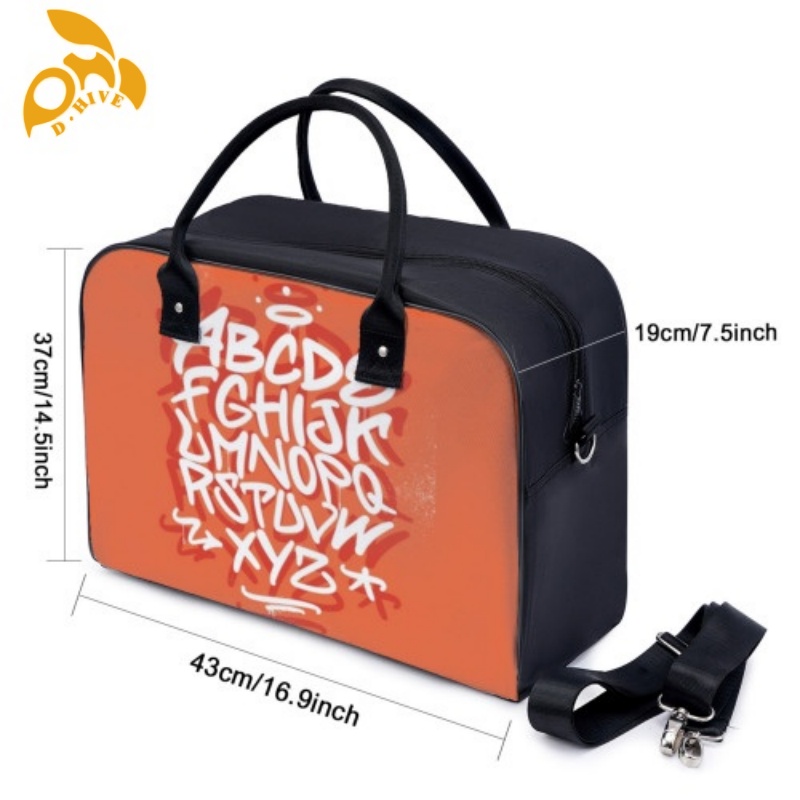 Free shipping lightweight and high-quality hand-held travel bags in beige, white and black, custom-made by fashion top designers, are provided