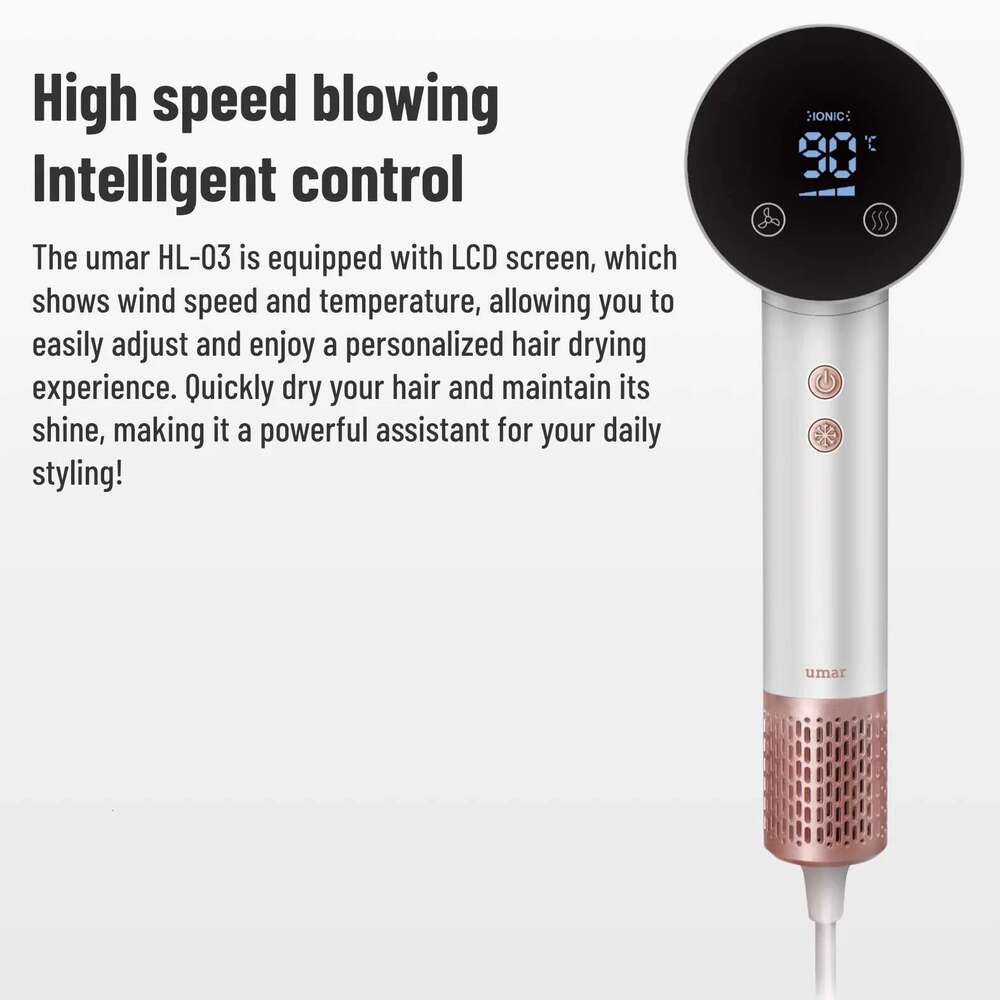 New Super Hair for hair BLDC Motor 220V 1500W High Power Blow Dryer Styling Tool Professional HairDryer Ionic Hairdryers