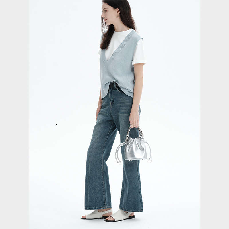 Women's Bags Designer Silver Bucket New Chain Handbag Luxury Fashion Leather Face Crossbody Bag