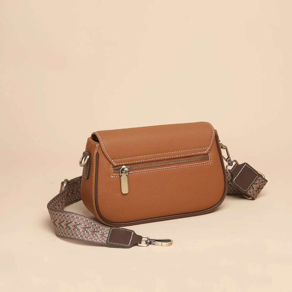 Real Leather Handbag Shoulder Crossbody Phone Flap Bag