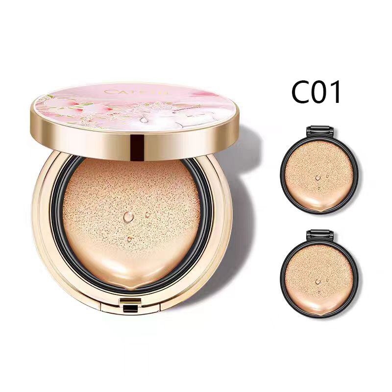Peach Blossom Air Cushion BB Cream For Women Moisturizing And Long-Lasting Non-Faded Brightening Skin Tone
