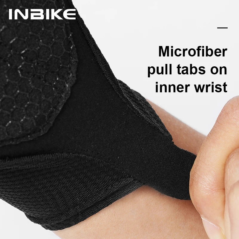 INBIKE Cycling Gloves Half Finger Summer Men Women MTB Shockabsorption Mountain Bike Sports Accessories 250515