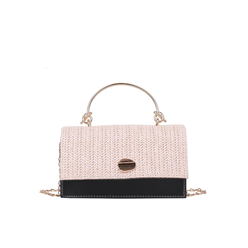 Free Delivery Designer Bag Spring Western For Women 2025 Knitted Simple And Fashionable Korean Edition Texture Chain Trendy Crossbody Small Square Bag