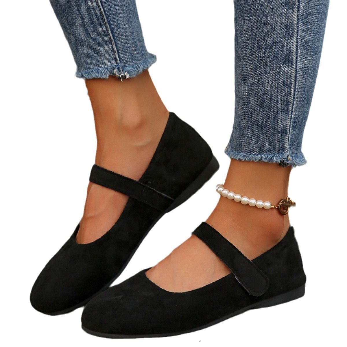 Flat Sole Fairy New Summer Ballet Casual Shoes With Skirt Mary Jane Shoes Ddmysaturn