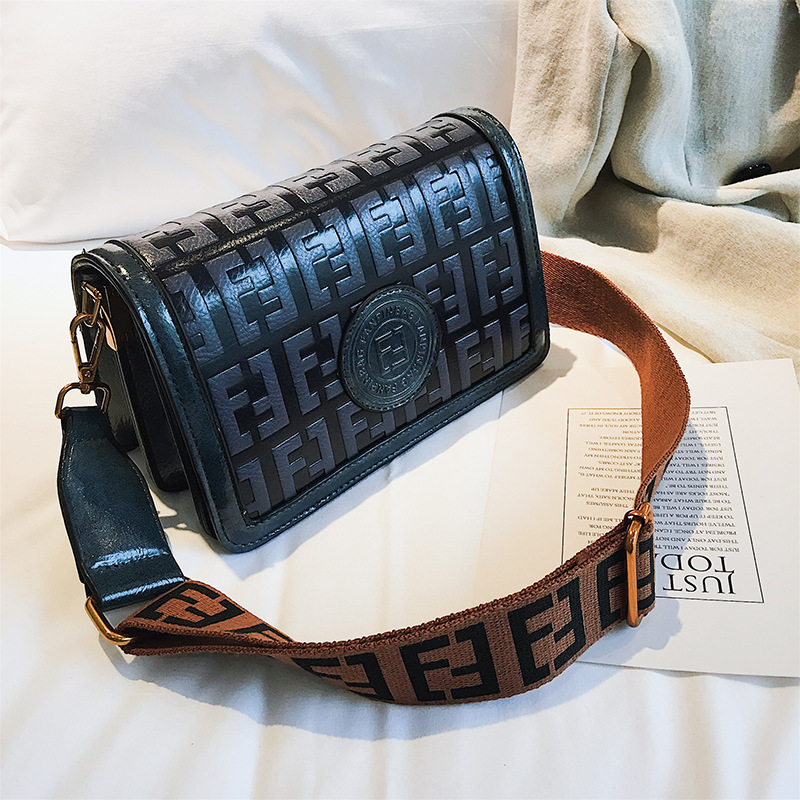Broadband small bag female new vintage small square bag fashion shoulder cross-body bag 2025s hot