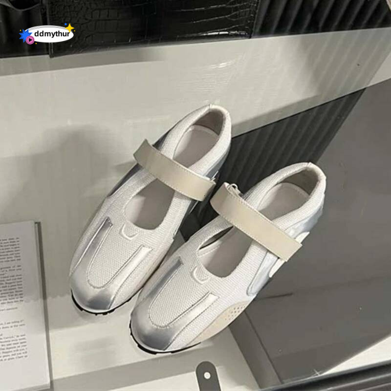 Women's Sneakers 2025 New Non-slip Mary Jane Female Large Size Round Toe Flat Casual Shoes For Women ddmythur