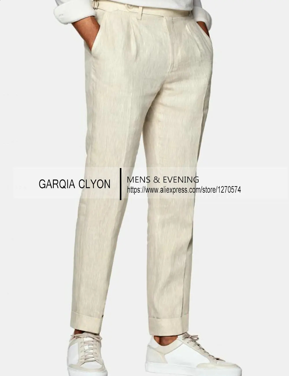 2 Pieces Linen Mens Suits With Belt Tuxedo Summer Casual Style Groomsmen For Wedding Blazer Pants 250519