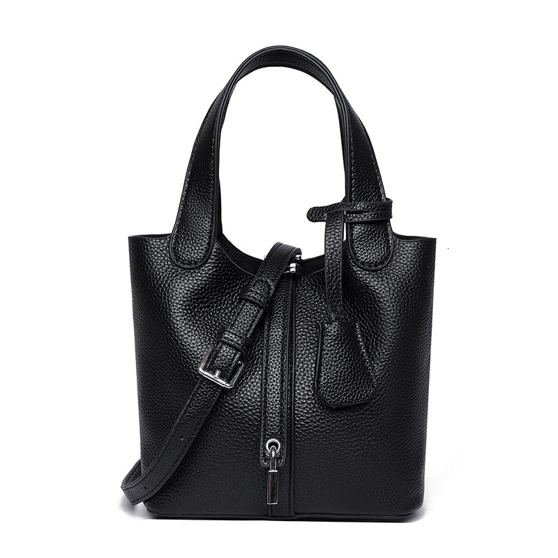 Free Shipping Designer Bag Women's Bucket Bag Hot Spring And Summer Leather Handbag Letter Bag Fashionable High-end Daily Commuting Crossbody Bag