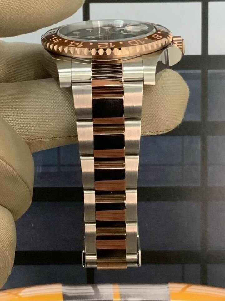 Brand new sapphire Automatic watch Rootbeer 126711CHNR Two-Tone Rose Gold/Stainless Stainless Steel Mens Watch Wristwatches