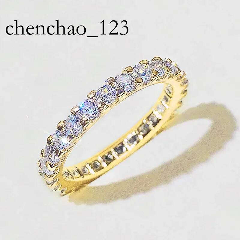 Designer Dia Women Men Couple Wedding Ring Jewelry Ladies Girl Party Gift Accessories Size 5-12