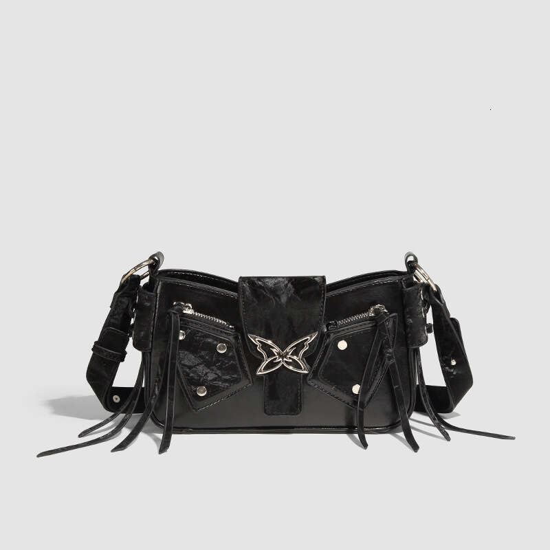 Women's Bags Designer Millennium Spicy Girl Butterfly Motorcycle For Women New Model, Niche, High-End, Sweet And Cool, Versatile Single Shoulder 