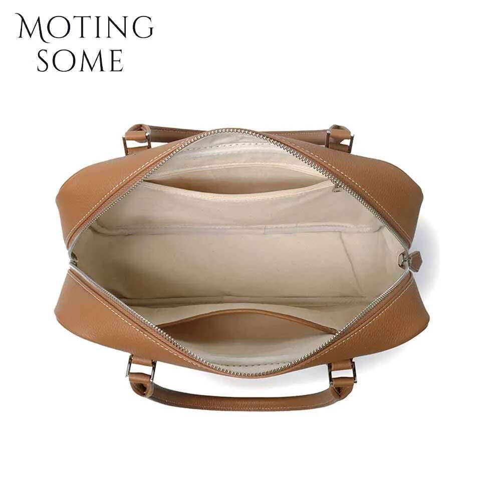 Motingsome TOGO Cowhide Leather Women Bag Light Shoulder Handbag and Purses Crossbody Pouch Lady Satchels Casual Tote New